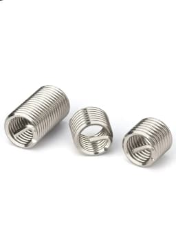 10/50/100pcs M2M3M6M8M10 Thread Insert 304Stainless Steel Wire Screw Sleeve Screw Bushing Helicoil Wire Thread Repair Inserts