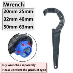 20/25/32/40/50/63mm Plastic PE Tube Tap Connector Tee Water Splitter Quick Valve Irrigation Coupler Straight Elbow Plug Fitting