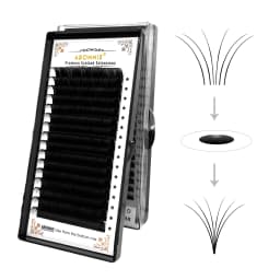 Abonnie Eyelashes Extension Silk Soft Professionals Individual Eyelash Extensions 16 Lines/Tray C/D Curl False Lashes Classic