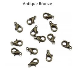 50pcs/lot Jewelry Findings Alloy Lobster Clasp Hooks For Jewelry Making Necklace bracelet Chain DIY Supplies Accessories
