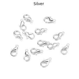 50pcs/lot Jewelry Findings Alloy Lobster Clasp Hooks For Jewelry Making Necklace bracelet Chain DIY Supplies Accessories