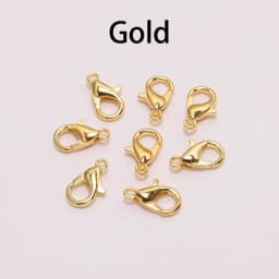 50pcs/lot Jewelry Findings Alloy Lobster Clasp Hooks For Jewelry Making Necklace bracelet Chain DIY Supplies Accessories