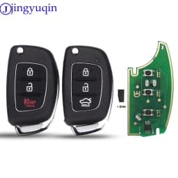 jingyuqin 3B 433Mhz With id46 Car Key Board Control For Hyundai Solaris Accent Tucson l10 l20 l30 Kia Rio Ceed