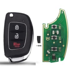 jingyuqin 3B 433Mhz With id46 Car Key Board Control For Hyundai Solaris Accent Tucson l10 l20 l30 Kia Rio Ceed