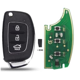 jingyuqin 3B 433Mhz With id46 Car Key Board Control For Hyundai Solaris Accent Tucson l10 l20 l30 Kia Rio Ceed