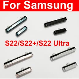 Volume Power Button For Samsung Galaxy S22 SM-S901B S22 Plus S906B S22 Ultra SM-S908B Volume Button Power On Off Side Key Part