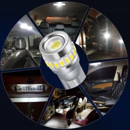 XSTORM T10 W5W LED Canbus No Error 194 168 Bulb 5W5 5W 12V 1000LM Super Bright Car Interior Side Light License Plate Lamp Auto