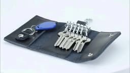 Leather Keychain Men Women Key Holder Organizer Card Holder Woman for Cards Business Bag for Men Key Organizer Purse Keychain