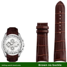 Genuine Leather Curved End Watchband For Tissot Watch Belt 1853 COUTURIER T035627A T035407A T035439 Men's Strap 22mm 23mm 24mm