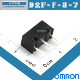OMRON D2F-F-3-7 Micro Switch Grey Dot Limit Switch Japan 3Pin Mouse Button Repair Wholesale New Authentic Original