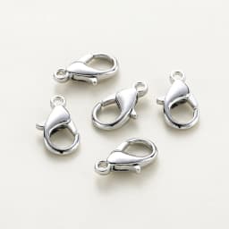 10Pcs 10/12/14mm 14K/18K Gold Color Plated Metal Alloy Lobster Clasps for DIY Bracelets Necklace Jewelry Making Supplies