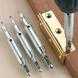 3pcs Self Centering Hinge Drill Bits Door Window Cabinet Cupboard Hinge Drilling Holes Cutter Woodworking Center Drill Bits