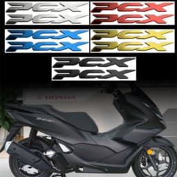 3D Motorcycle Stickers Pcx Emblem Badge Logo Decals Tank Scooter Tail for Honda Pcx PCX150 125 PCX125 Motorcycle Accessories