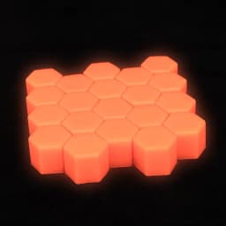 20Pcs 17/19/21mm Silicone Hexagonal Socket CapsLuminous Car Wheel Lug Nuts Silicone Screw Caps Tyre Nut Bolt Exterior Decoration