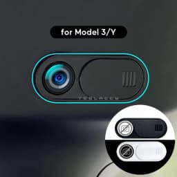 TESY Car Camera Cover For Tesla Model 3 YL Y Juniper Launch Webcam Slide Blocker Privacy Protector Compatible PC Laptop iPad