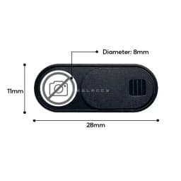 TESY Car Camera Cover For Tesla Model 3 YL Y Juniper Launch Webcam Slide Blocker Privacy Protector Compatible PC Laptop iPad