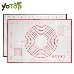 40cm 26cm 60cmSilicone Kneading Pad Rolling Non-Stick Pastry Tools Crepes Pizza Dough Non-Stick Silicone Mat For Kitchen Cooking