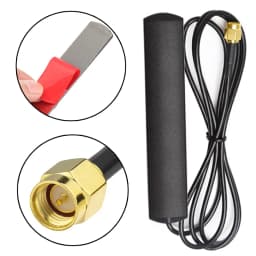 Car Antenna DAB + Radio SMA Plug Adapter Auto Truck Antenna Car Vehicle Boat RV Signal Enhance Device 1.5 Meter Cable Length