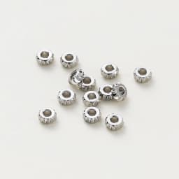 50Pcs 14K/18K Gold Plated Brass Stripe Flat Loose Spacer Beads With Big Hole For DIY Jewelry Making Bracelet Necklace Findings