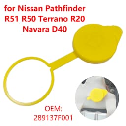 Car Windshield Washer Fluid Reservoir Tank Cap Lid 289137F001 for Nissan Pathfinder R50 R51 Terrano R20 Mistral Navara D40