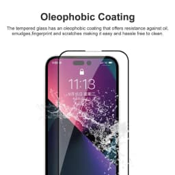 2PCS Full Tempered Glass for iPhone 11 13 14 15 12 Pro Max Mini XS X XR Screen Protector on iPhone 7 8 Plus 6 Protective glass