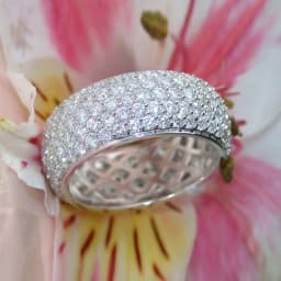 New Bling  Cubic Zirconia Women's Rings Geometric Square Band Design Luxury Fashion Female Ring for Party  Jewelry