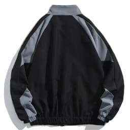 Hip Hop Men's Varsity Jacket High Street Patchwork Color Block Windbreaker Coats Spring Autumn New Thin Fashion College Jackets