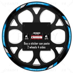 Reflective Motorcycle Wheel Strip Stickers Rim Scooter Hub Tape Decals 12"13"14"15"16"17"18" For Yamaha Kawasaki Triumph Benelli