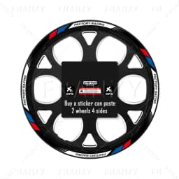 Reflective Motorcycle Wheel Strip Stickers Rim Scooter Hub Tape Decals 12"13"14"15"16"17"18" For Yamaha Kawasaki Triumph Benelli