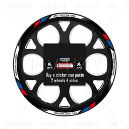 Reflective Motorcycle Wheel Strip Stickers Rim Scooter Hub Tape Decals 12"13"14"15"16"17"18" For Yamaha Kawasaki Triumph Benelli