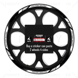 Reflective Motorcycle Wheel Strip Stickers Rim Scooter Hub Tape Decals 12"13"14"15"16"17"18" For Yamaha Kawasaki Triumph Benelli