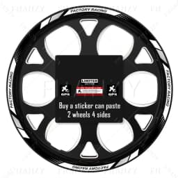 Reflective Motorcycle Wheel Strip Stickers Rim Scooter Hub Tape Decals 12"13"14"15"16"17"18" For Yamaha Kawasaki Triumph Benelli