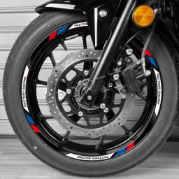 Reflective Motorcycle Wheel Strip Stickers Rim Scooter Hub Tape Decals 12"13"14"15"16"17"18" For Yamaha Kawasaki Triumph Benelli