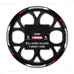 Reflective Motorcycle Wheel Strip Stickers Rim Scooter Hub Tape Decals 12"13"14"15"16"17"18" For Yamaha Kawasaki Triumph Benelli