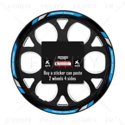 Reflective Motorcycle Wheel Strip Stickers Rim Scooter Hub Tape Decals 12"13"14"15"16"17"18" For Yamaha Kawasaki Triumph Benelli