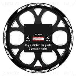 Reflective Motorcycle Wheel Strip Stickers Rim Scooter Hub Tape Decals 12"13"14"15"16"17"18" For Yamaha Kawasaki Triumph Benelli