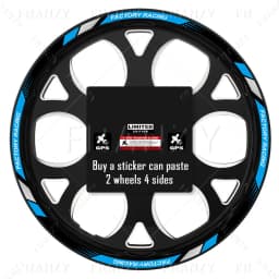 Reflective Motorcycle Wheel Strip Stickers Rim Scooter Hub Tape Decals 12"13"14"15"16"17"18" For Yamaha Kawasaki Triumph Benelli