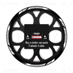 Reflective Motorcycle Wheel Strip Stickers Rim Scooter Hub Tape Decals 12"13"14"15"16"17"18" For Yamaha Kawasaki Triumph Benelli