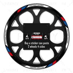 Reflective Motorcycle Wheel Strip Stickers Rim Scooter Hub Tape Decals 12"13"14"15"16"17"18" For Yamaha Kawasaki Triumph Benelli