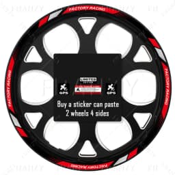 Reflective Motorcycle Wheel Strip Stickers Rim Scooter Hub Tape Decals 12"13"14"15"16"17"18" For Yamaha Kawasaki Triumph Benelli