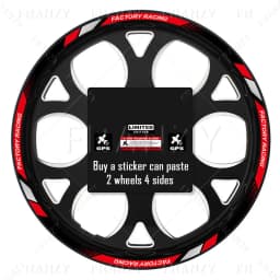 Reflective Motorcycle Wheel Strip Stickers Rim Scooter Hub Tape Decals 12"13"14"15"16"17"18" For Yamaha Kawasaki Triumph Benelli