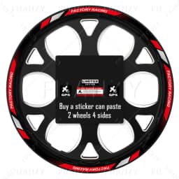 Reflective Motorcycle Wheel Strip Stickers Rim Scooter Hub Tape Decals 12"13"14"15"16"17"18" For Yamaha Kawasaki Triumph Benelli
