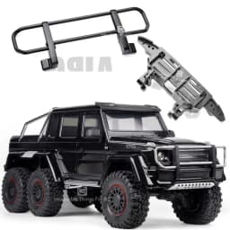 Grc Wilderness Metal Front Bumper/bumper Mount #casting For Traxxas Trx4 G500 Trx6 G63 Upgrade Accessories #g145as G145gss/gbs