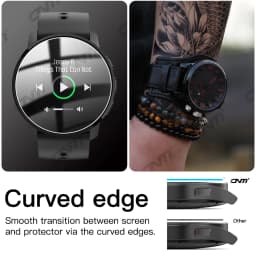 5PCS 9H Premium Tempered Glass for SUUNTO 9 Peak Pro Smart Watch Screen Protector for SUUNTO 9 Peak Protective Film Accessorie