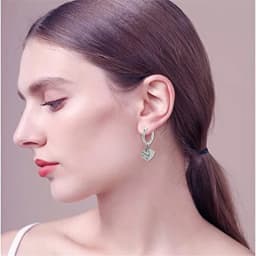 Trendy Punk Dice Pedant Stainless Steel Earrings Cool Square Geometric Stud Ear Jewelry Party Gifts For Women Men