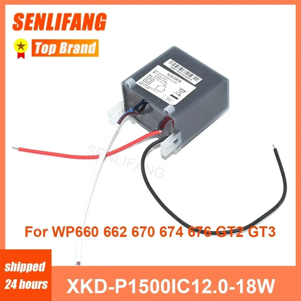 XKD-P1500IC12.0-18W AC/DC 12V 1.5A Power Supply Adapter For WP660 662 670 674 676 GT2 GT3 Water Flosser Dental Irrigator