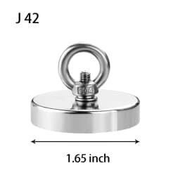 Search Magnetic Pot KNJ20- 90 Strong Neodymium Magnet 300KG Powerful Fishing Magnet Deep Sea Fishing Magnet with Ring Searcher