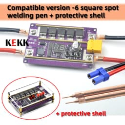Portable 99 Gear 12V DIY Spot Welder Kit PCB Control Board 18650 Battery Spot Welding Machine