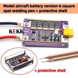 Portable 99 Gear 12V DIY Spot Welder Kit PCB Control Board 18650 Battery Spot Welding Machine