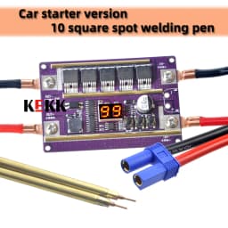Portable 99 Gear 12V DIY Spot Welder Kit PCB Control Board 18650 Battery Spot Welding Machine